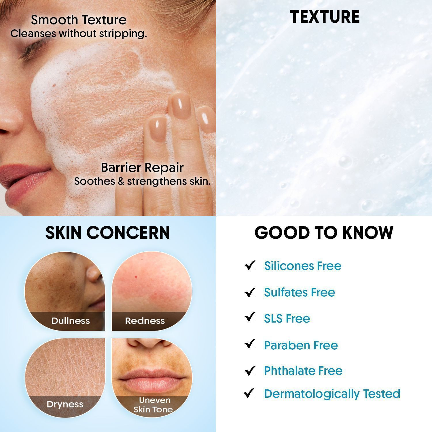 Image of Aravi Organic Cleanser for Oil Control, Acne, Deep Cleansing & Skin Brightening | Ceramides Face Wash