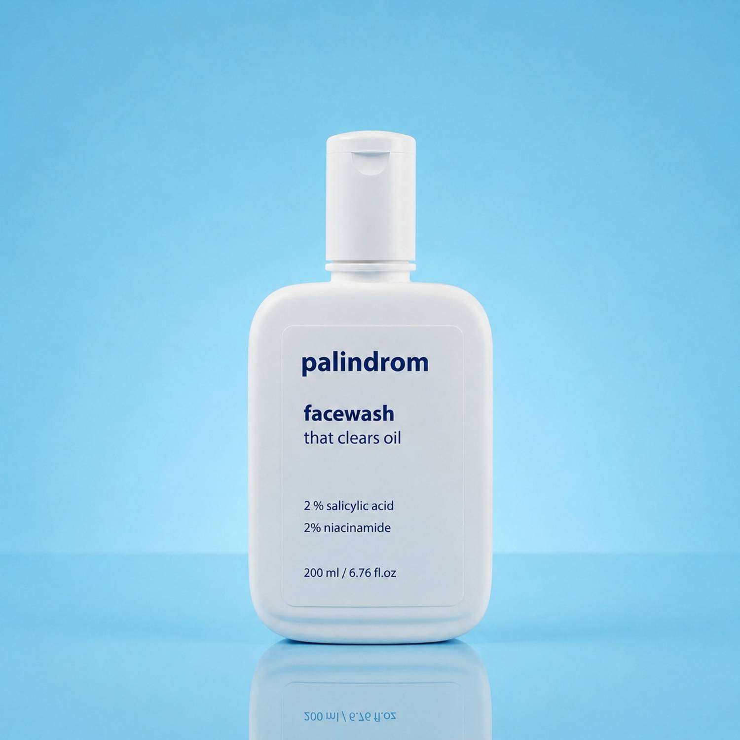 Palindrom 2% Salicylic Acid & 2% Niacinamide Face Wash - Image 1