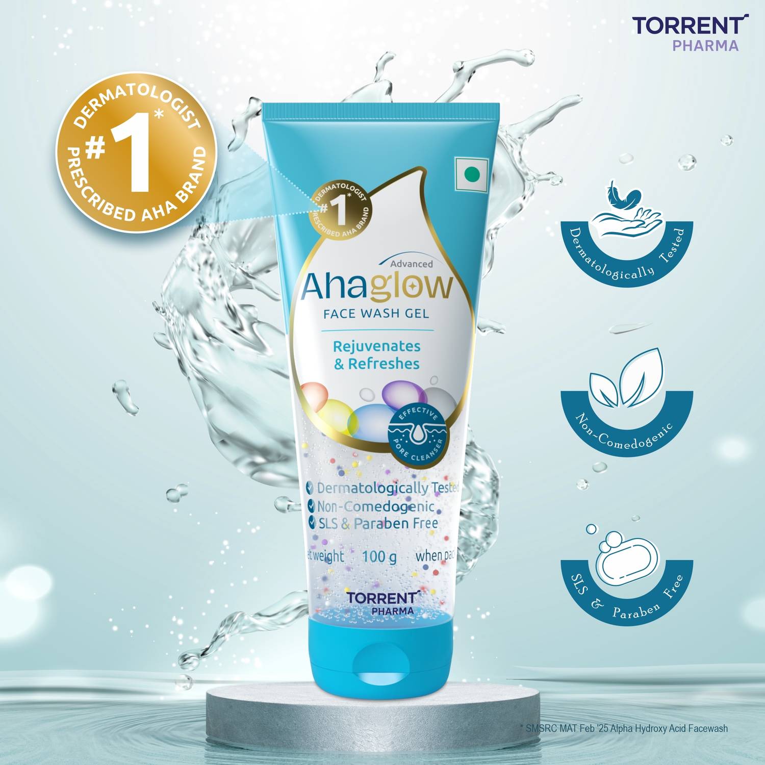 ahaglow Advanced Gel Face Wash 100 g - Image 4