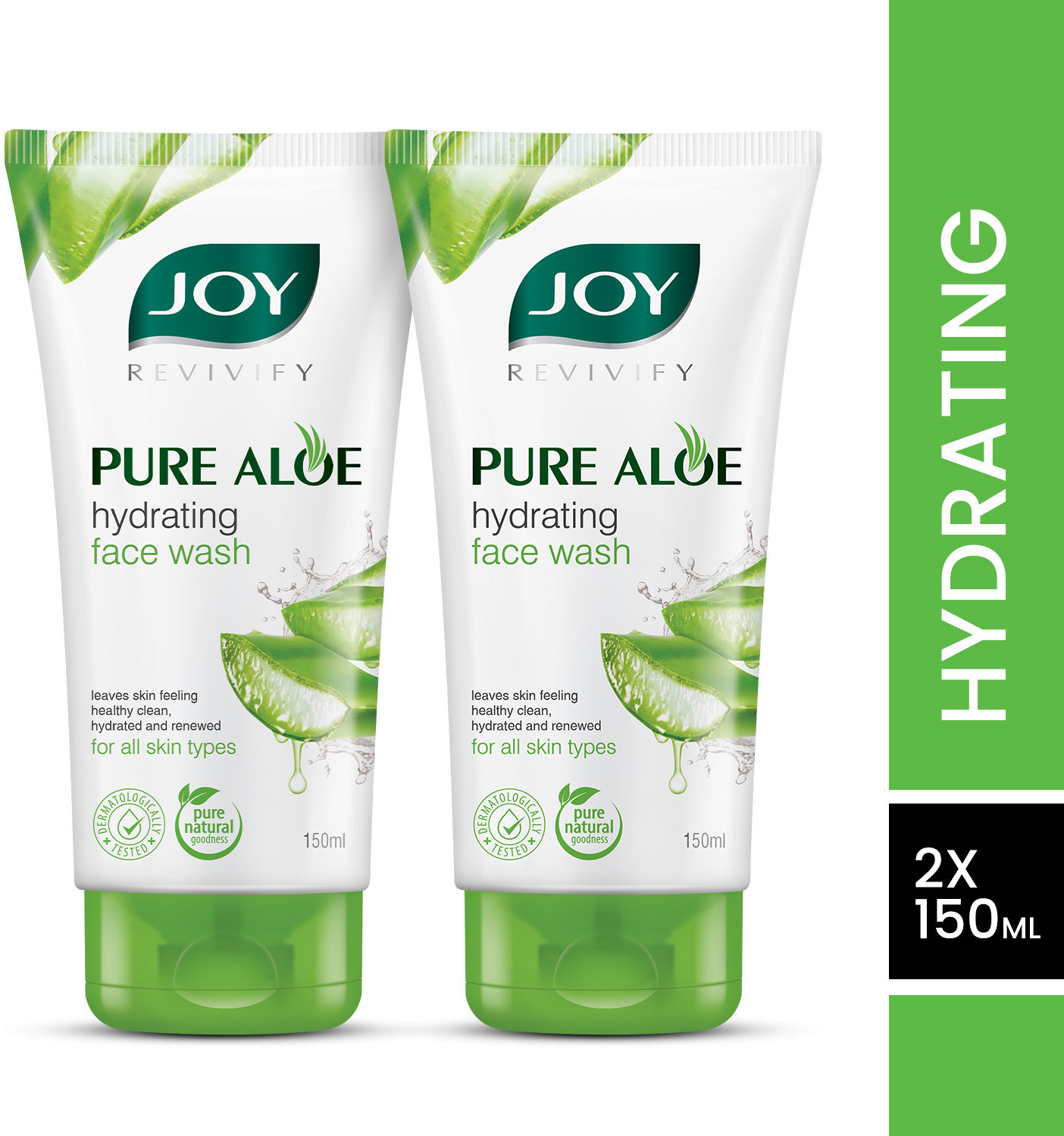 Image of Joy Pure Aloe Hydrating For Dry Skin & Acne Prone Skin Face Wash