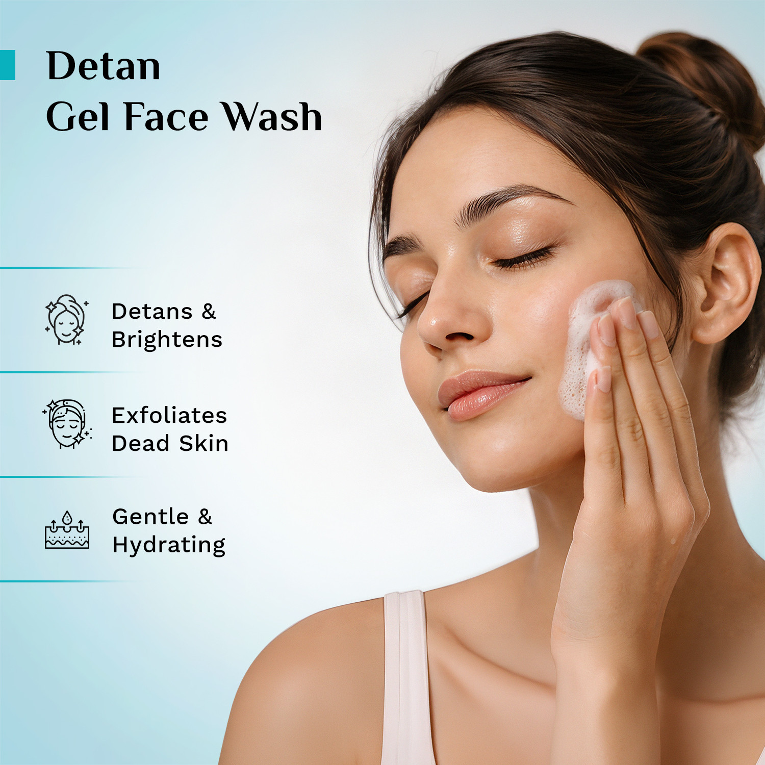 Image of Pilgrim 3% AHA + BHA + PHA Detan Gel Tan Removal For Men & Women Face Wash