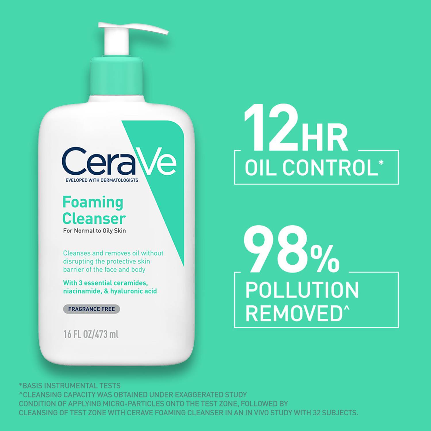 CeraVe Foaming Cleanser 88ml - Image 2