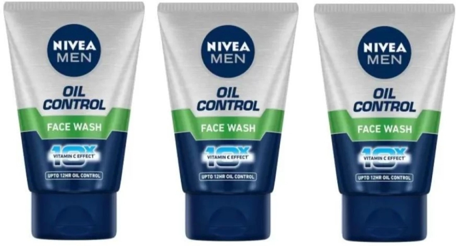 Image of NIVEA Oil Control Face wash 100 ml 3 Face Wash