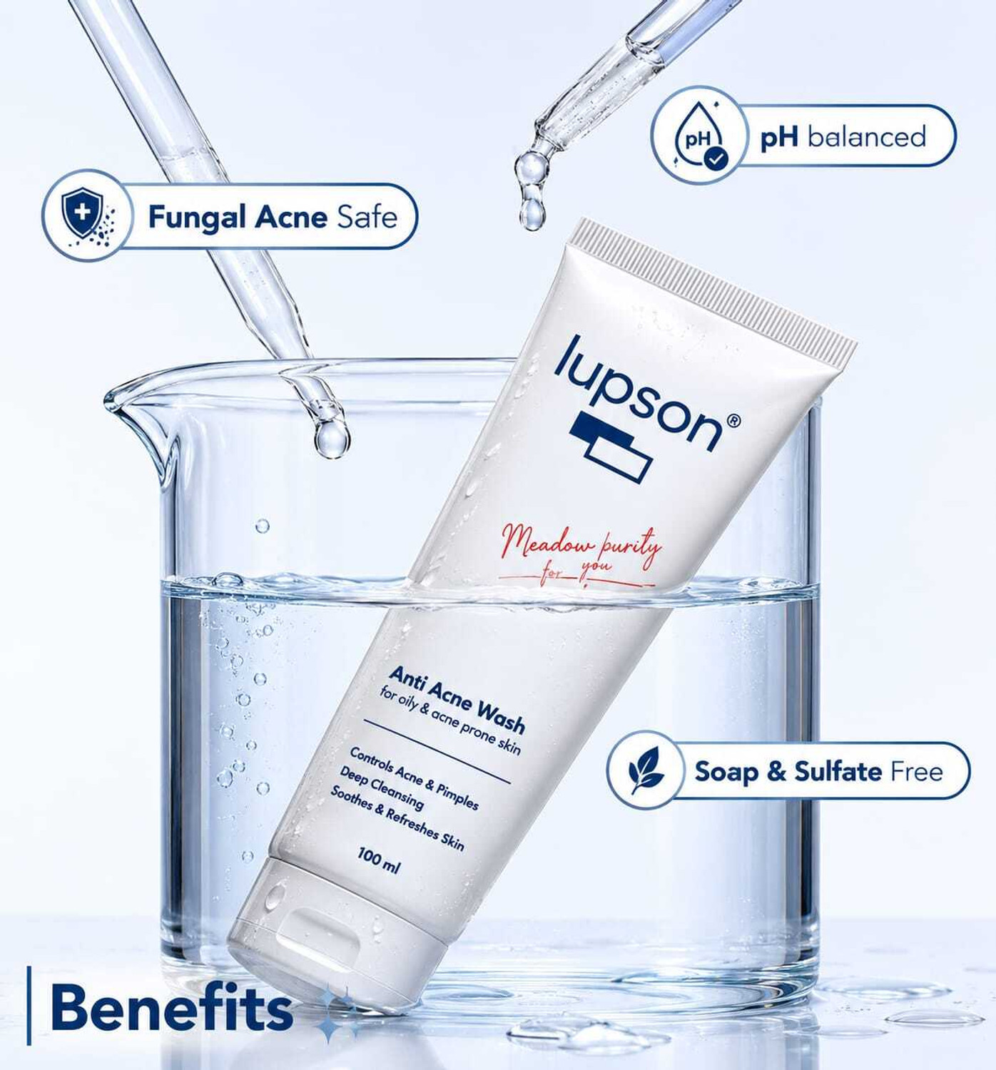 Image of Lupson Airy face wash for oily skin face wash Face Wash
