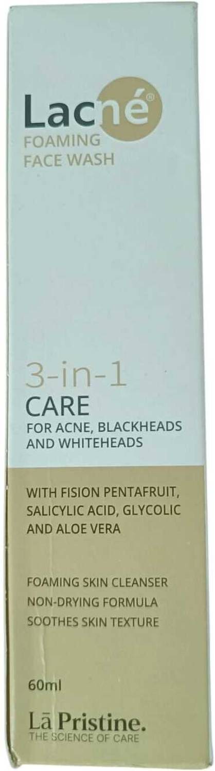 Lacne 3 in 1 Acne Face Wash