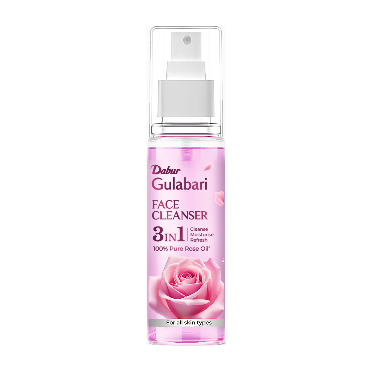 Image of Dabur Gulabari Rose Glow Face Cleanser | For Cleaner, Balanced & Hydrated Skin Men & Women
