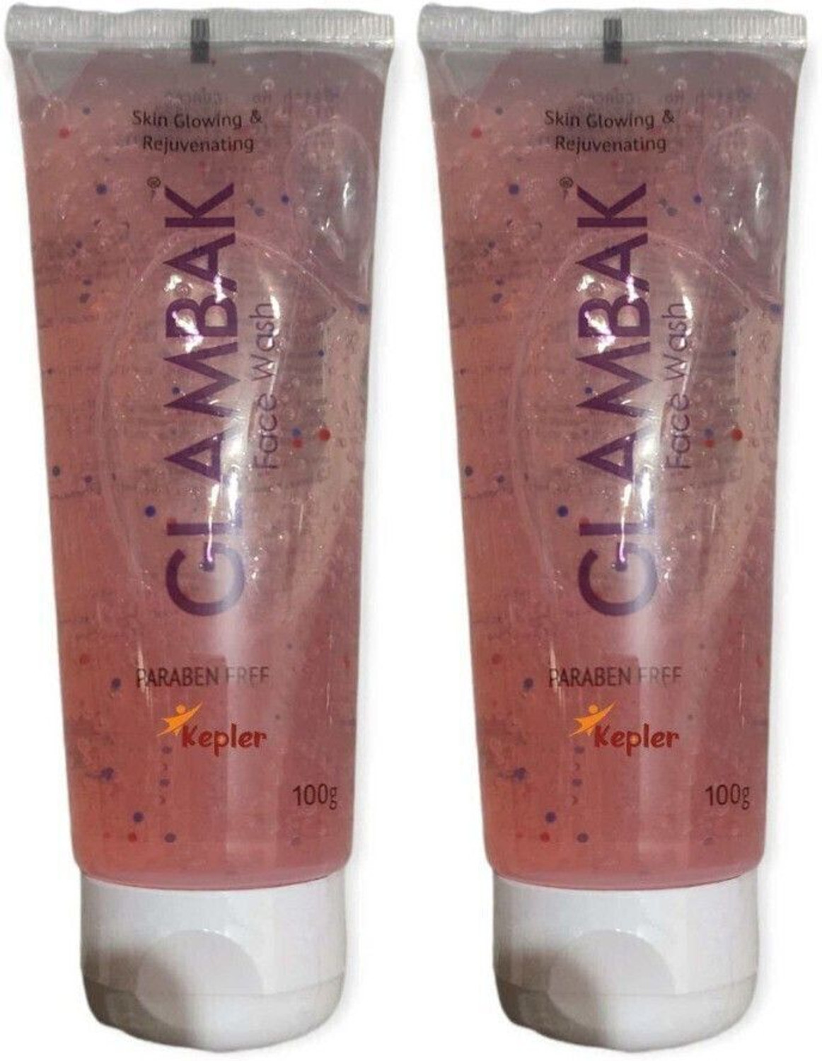 kepler GLAMBAK FACEWASH 100GM - (PACK OF 2) Face Wash