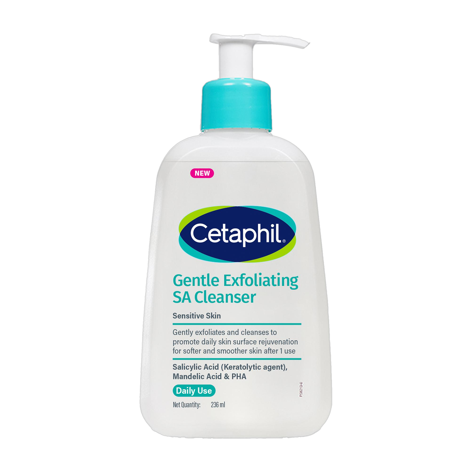 Cetaphil Gentle Exfoliating SA Cleanser Face Wash 236ml