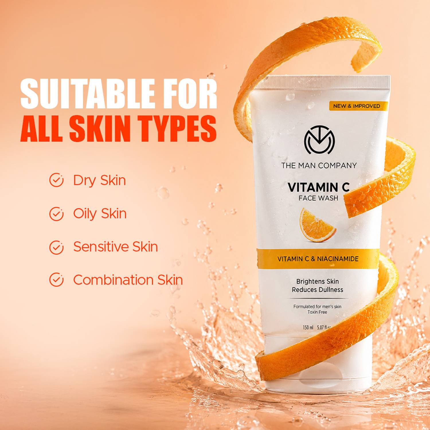THE MAN COMPANY Vitamin C & Niacinamide Face Wash - Image 4