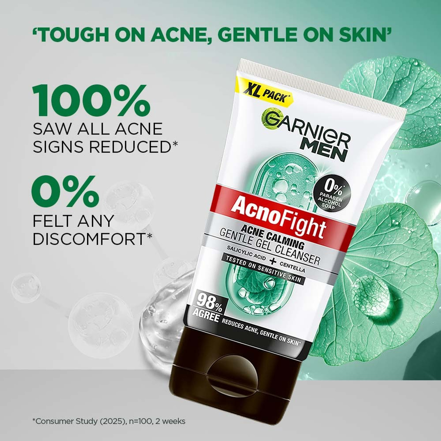 Image of Garnier Men Acno Fight Gentle Cleanser Face Wash