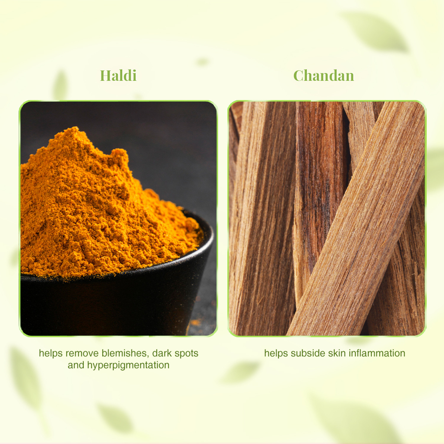 Image of VLCC Ayurveda Skin Brightening Haldi & Chandan (Pack of 2) Face Wash
