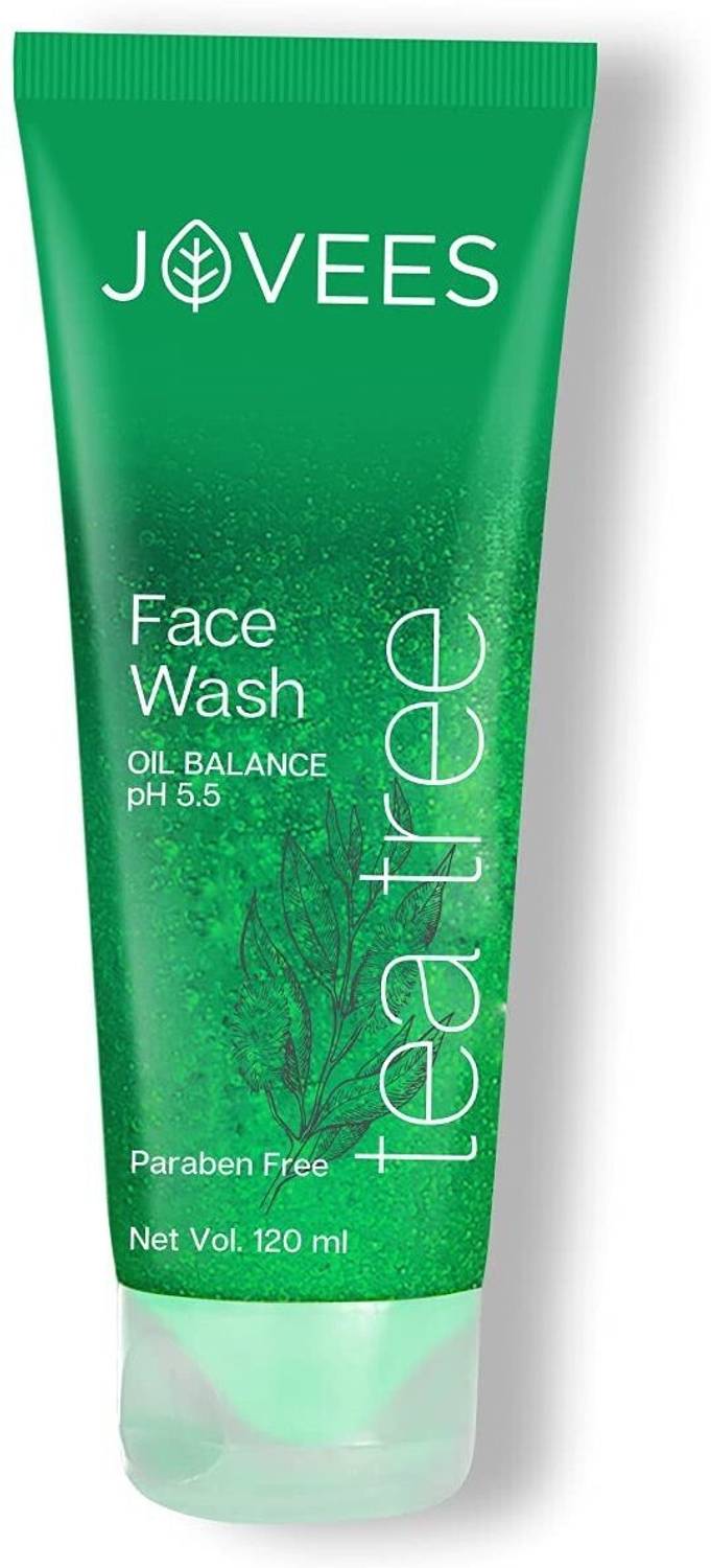 JOVEES Herbal Tea Tree Oil Face Wash (120 ml)