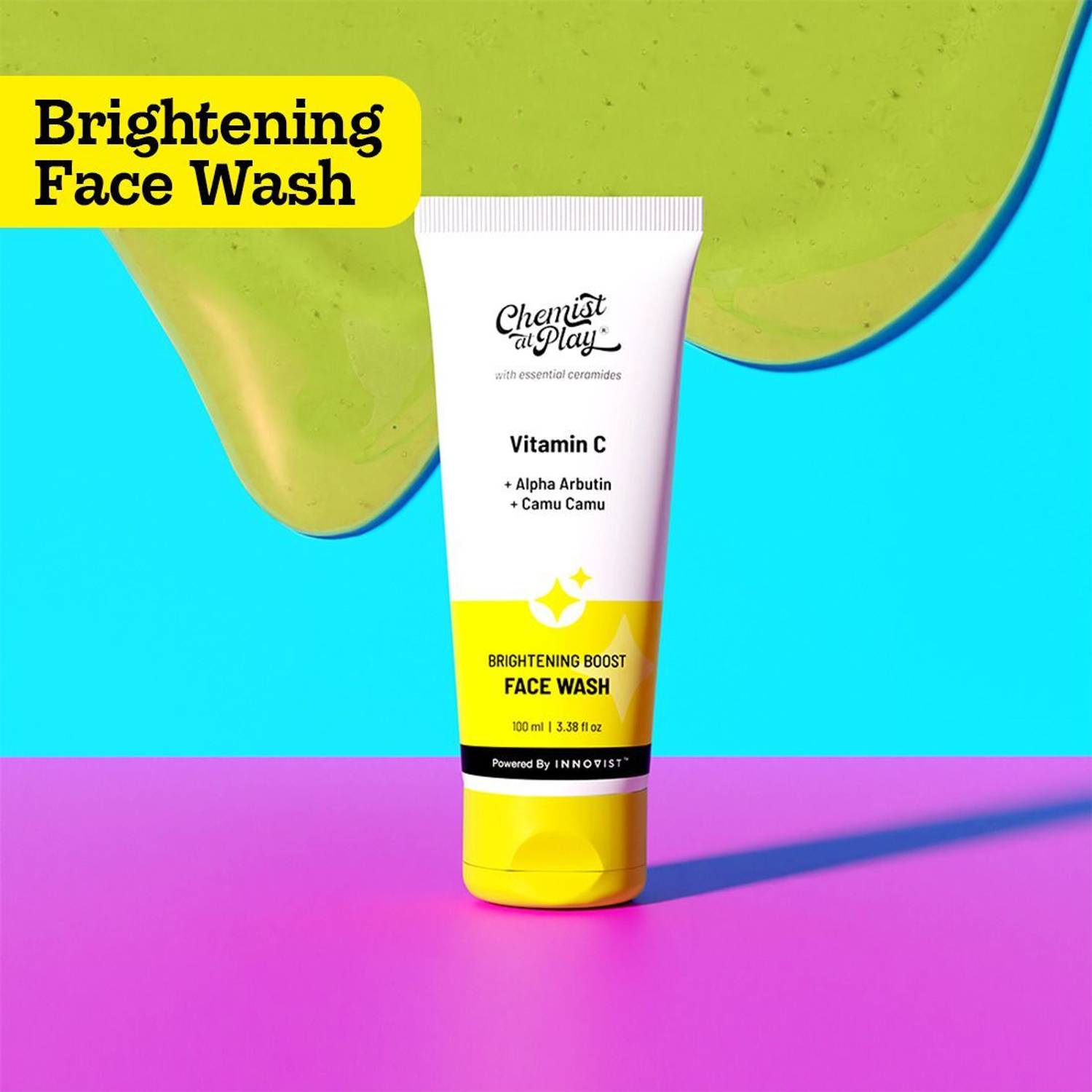 Chemist at Play Vitamin C For Glowing Skin - Niacinamide - Brightening Boost Cleanser Face Wash