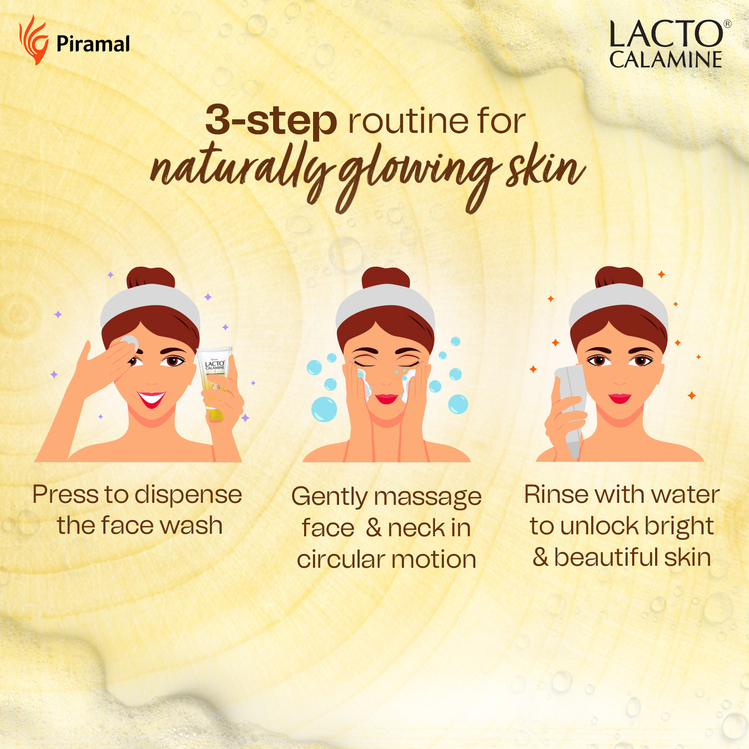 Image of Lacto Calamine Ubtan Facewash, Reduces Tan with Mild Exfoliation Face Wash