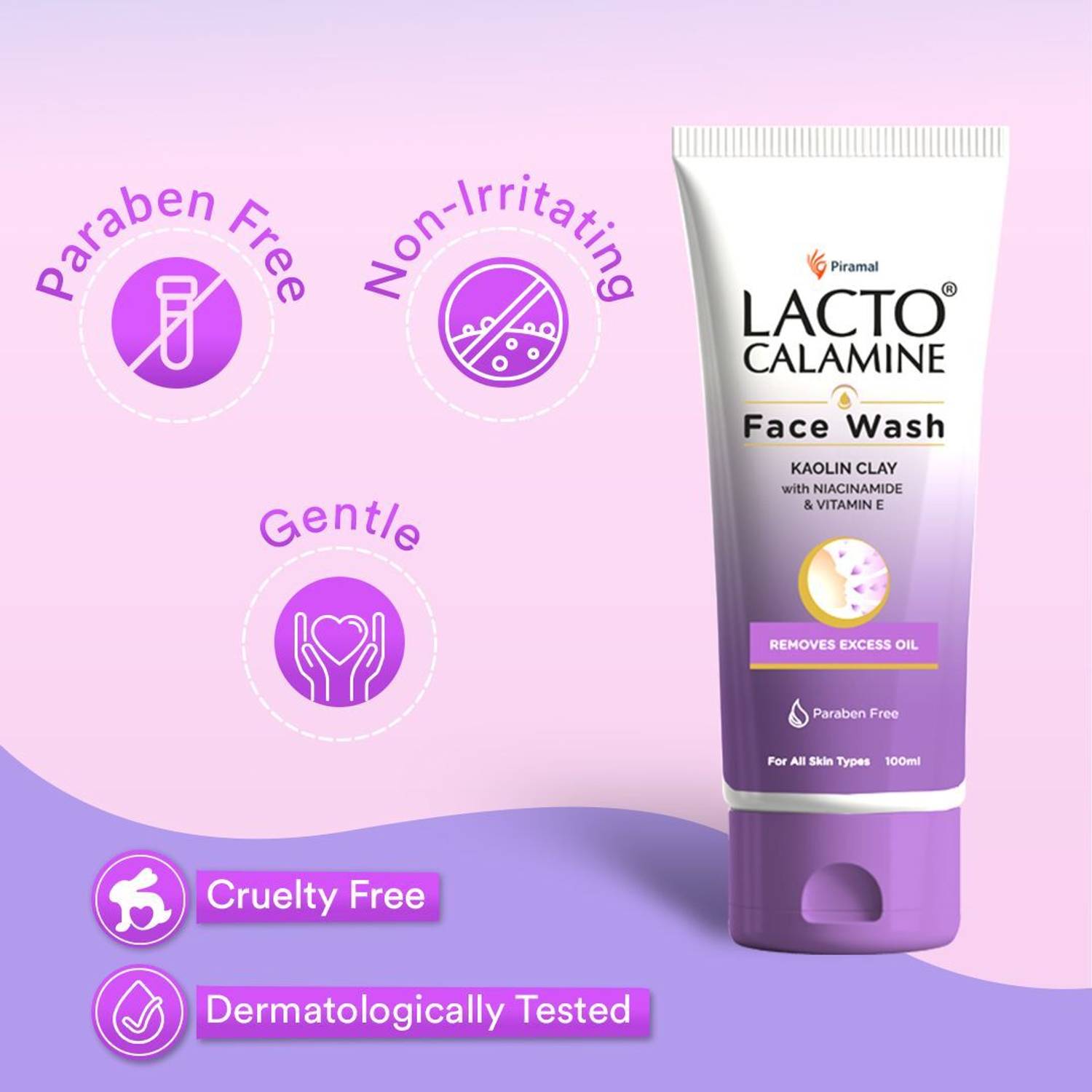 Lacto Calamine with Kaolin Clay Face Wash for Oily Skin (Pack of 2) - Image 4