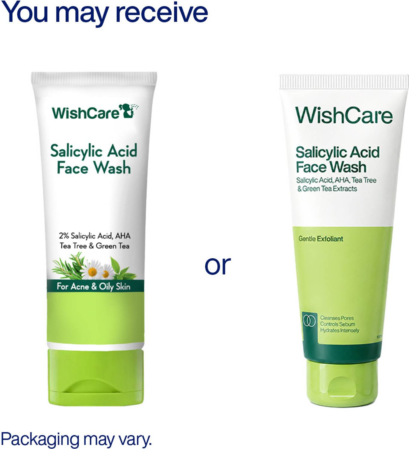 WishCare 2% Salicylic Acid Acne Control Face Wash - Image 2