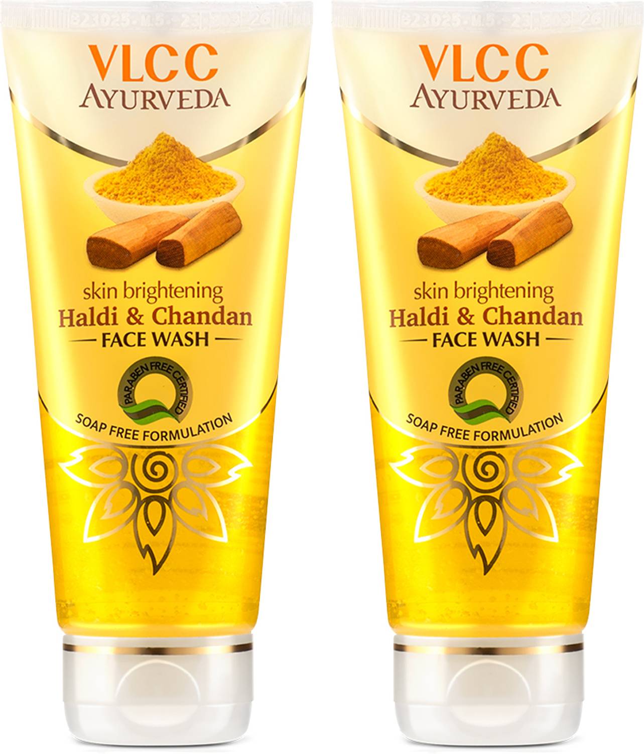 VLCC Ayurveda Skin Brightening Haldi & Chandan (Pack of 2) Face Wash