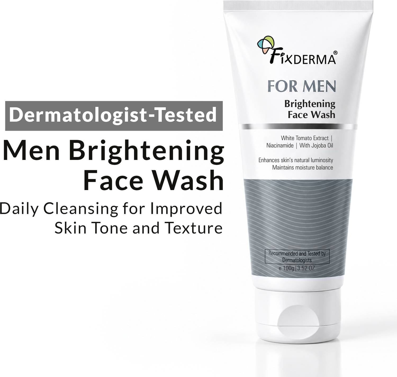 Fixderma For Men Brightening Face Wash - Image 1