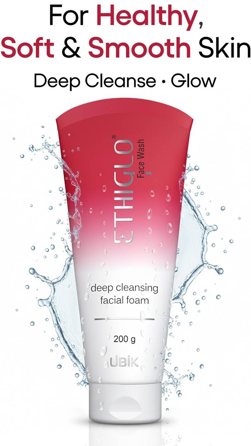 ETHIGLO Skin Lightening Face Wash 70g - Image 3