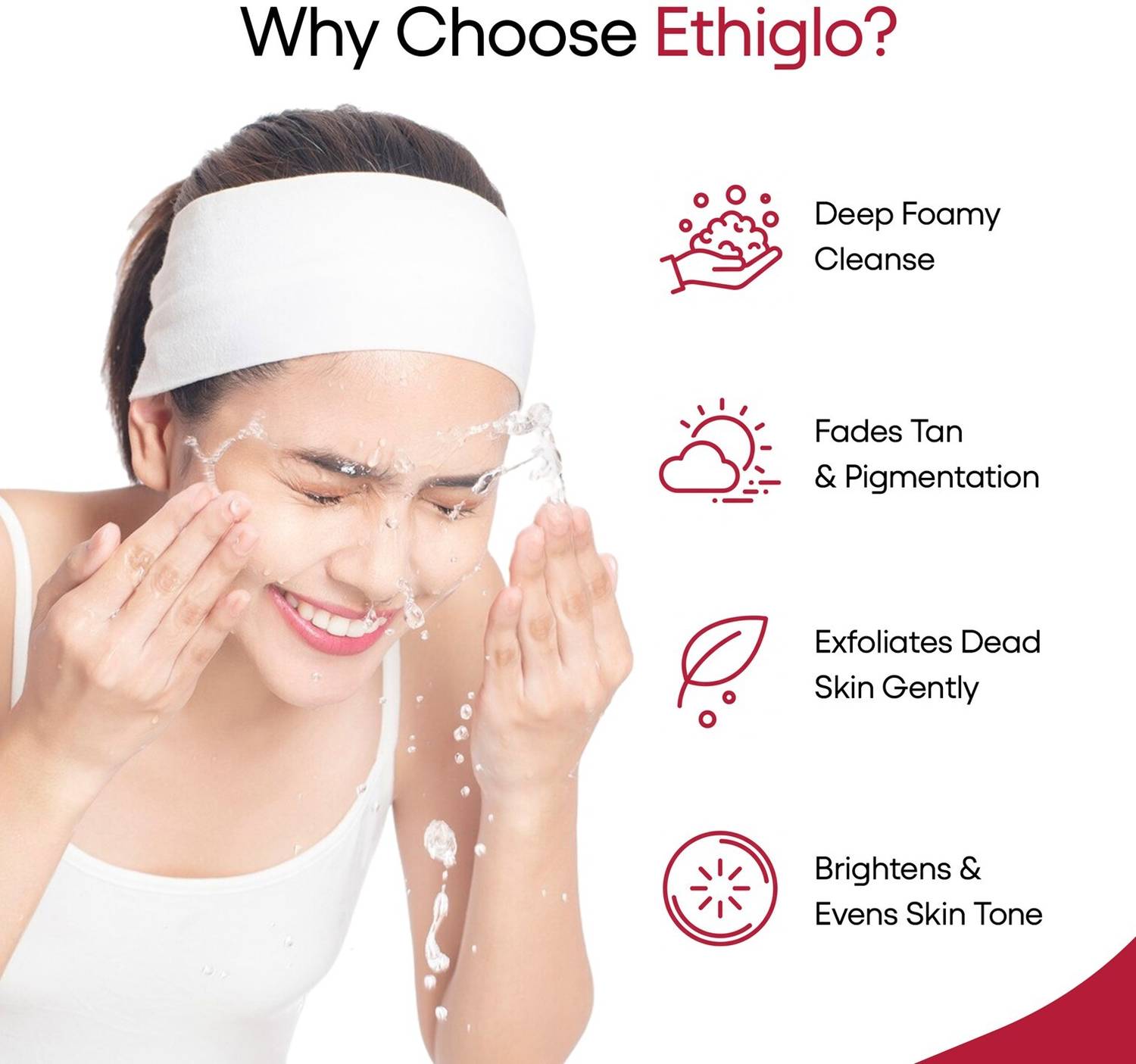 ETHIGLO Skin Lightening Face Wash 70g - Image 5