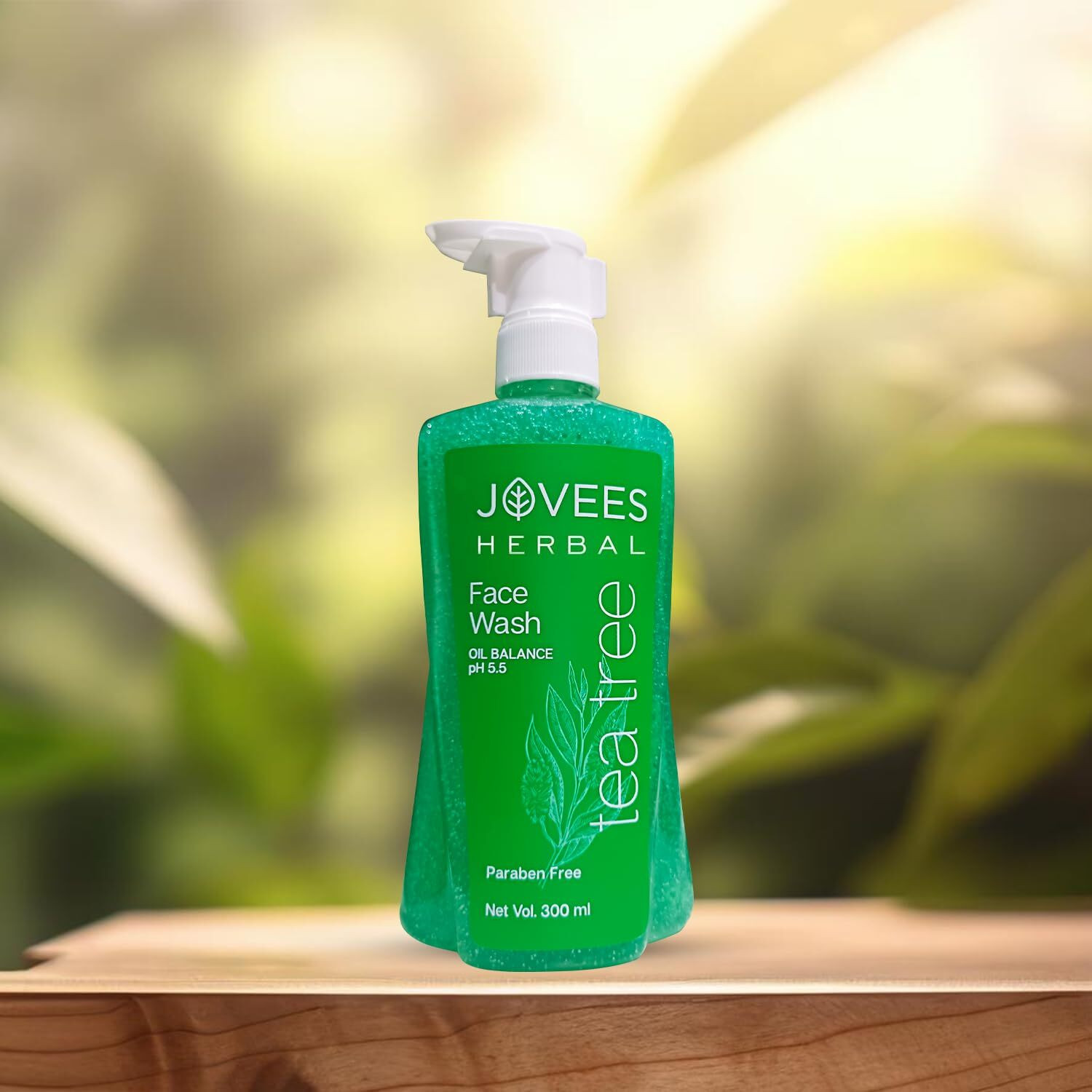 Image of JOVEES Tea Tree Oil Balance Paraben Free (300 ml)) Face Wash