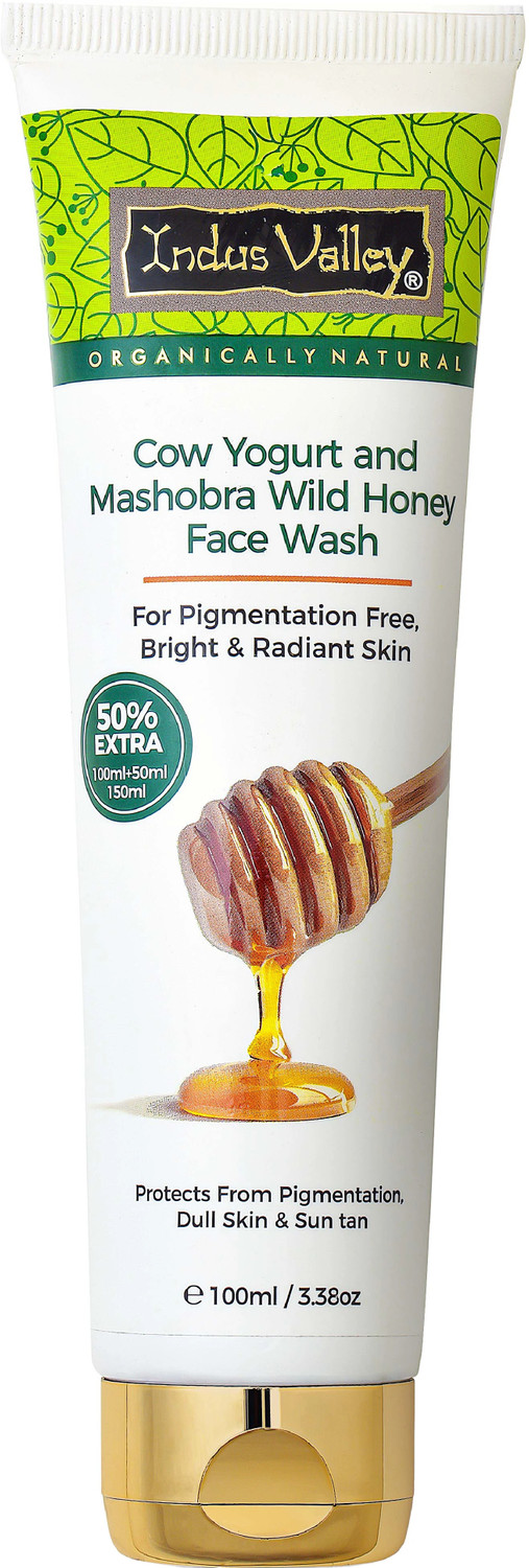 Image of Indus Valley Cow Yogurt & Mashobra Wild Honey For Pigmentation & Radiant Skin Face Wash