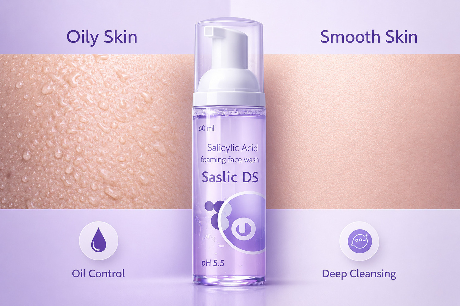 Image of Ringas SASLIC DS FACE FOAM Face Wash