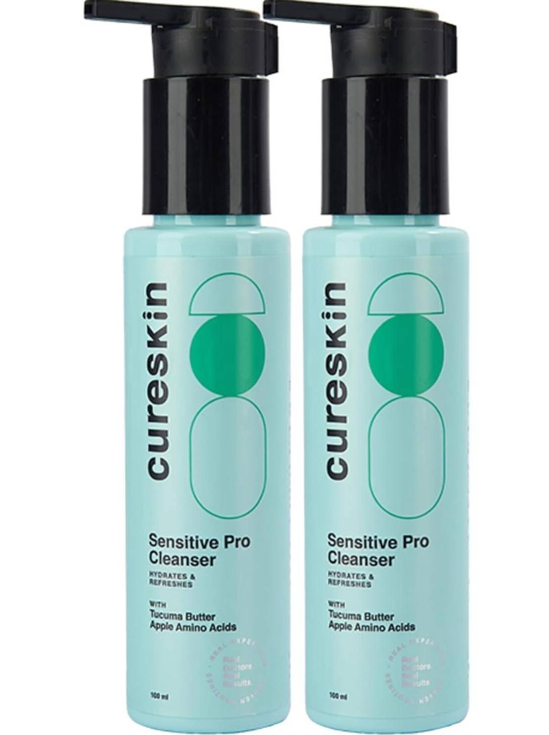 cureskin Sensitive Pro Cleanser with Apple Extracts for Sensitive Skin Face Wash