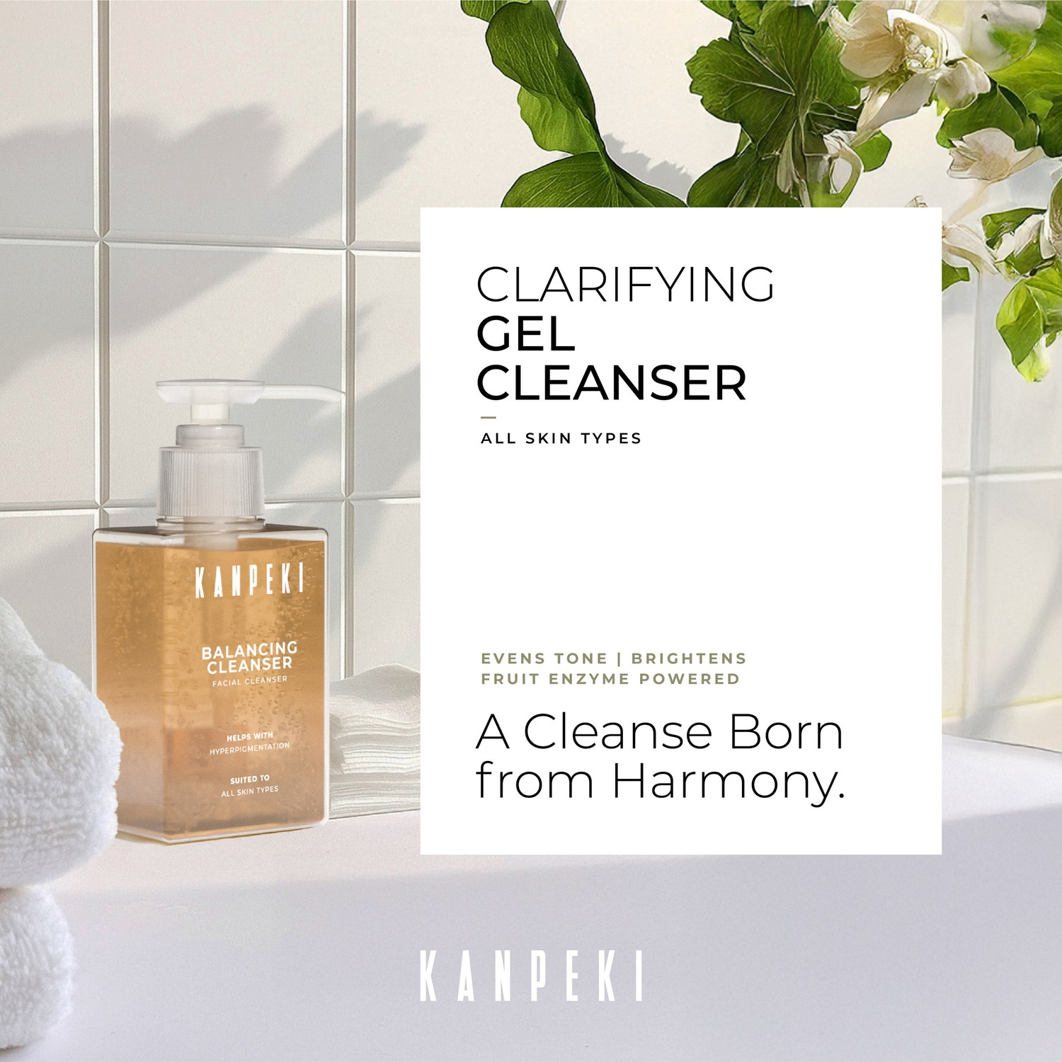 Image of Kanpeki Balancing CleanserFacial CleanserReduces HyperpigmentationAll Skin Types Face Wash
