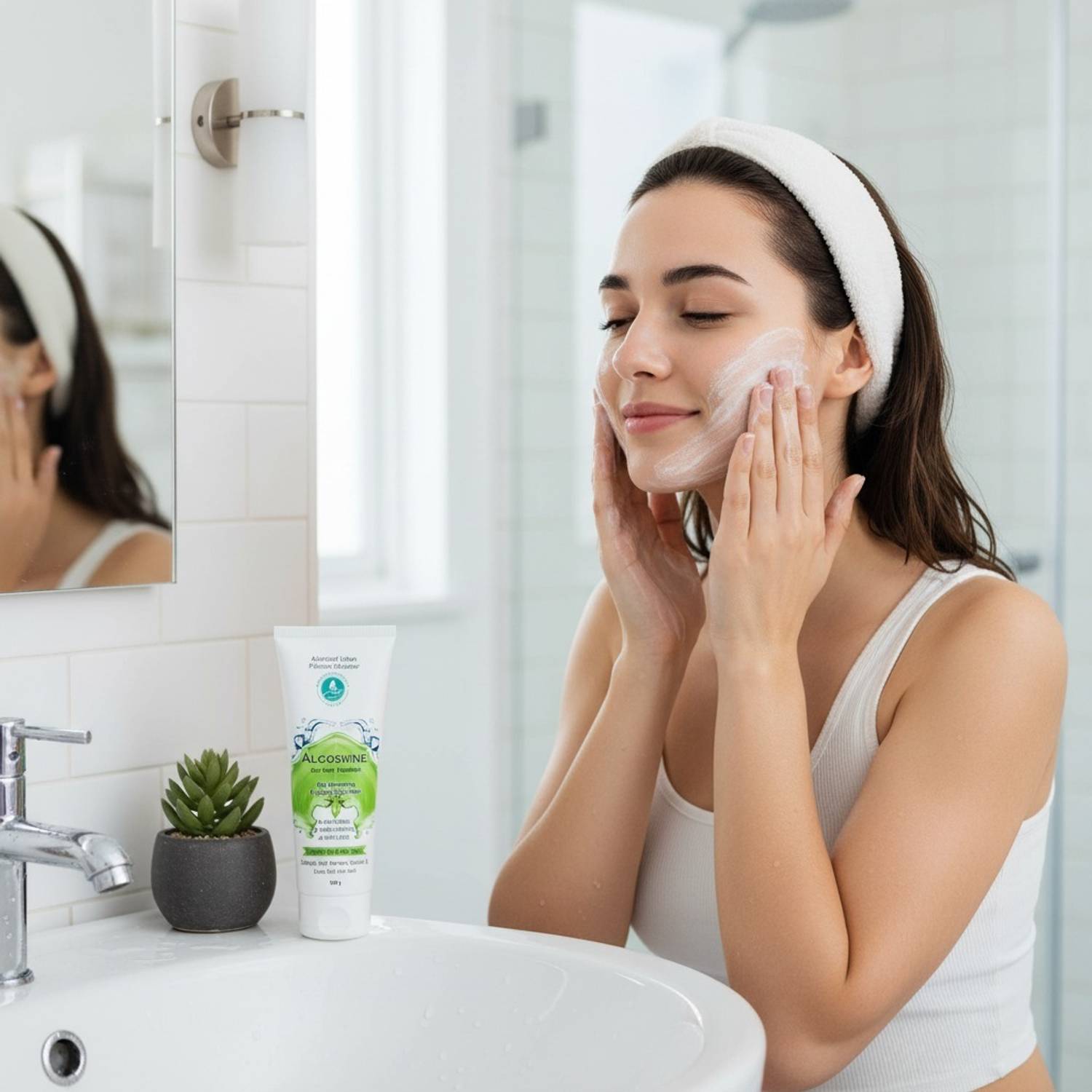 ALCOSHINE Anti Acne Face Wash - Image 5