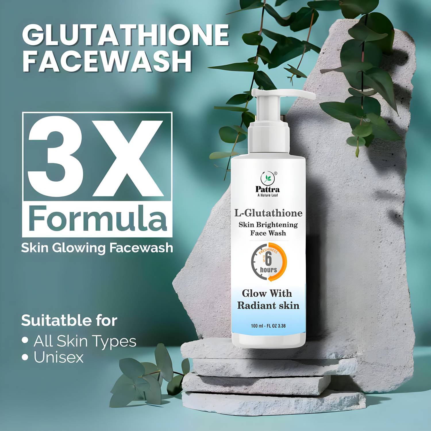 glutathione gel for skin Beauty & Care > Face Wash | Glutafine & Ethiglo Face Wash main image 1
