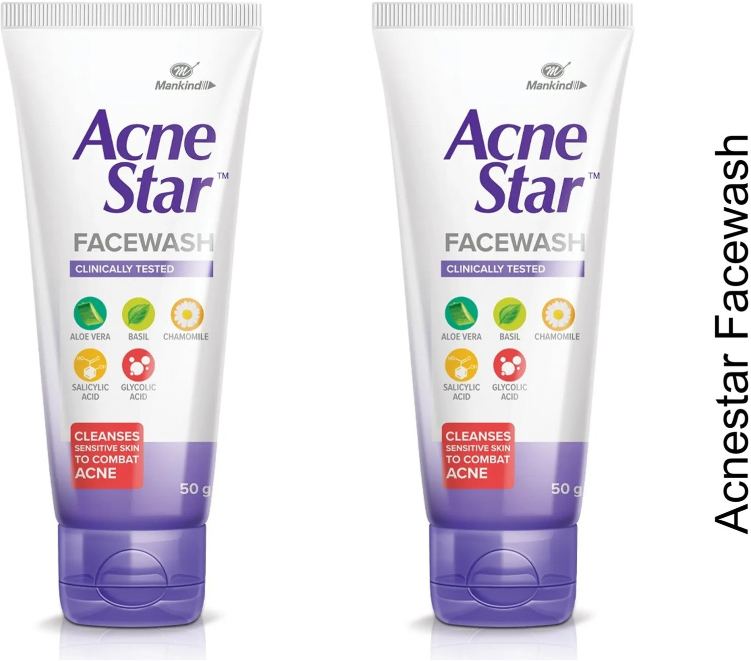 Image of MANKIND AcneStar Face Cleansing Face Wash