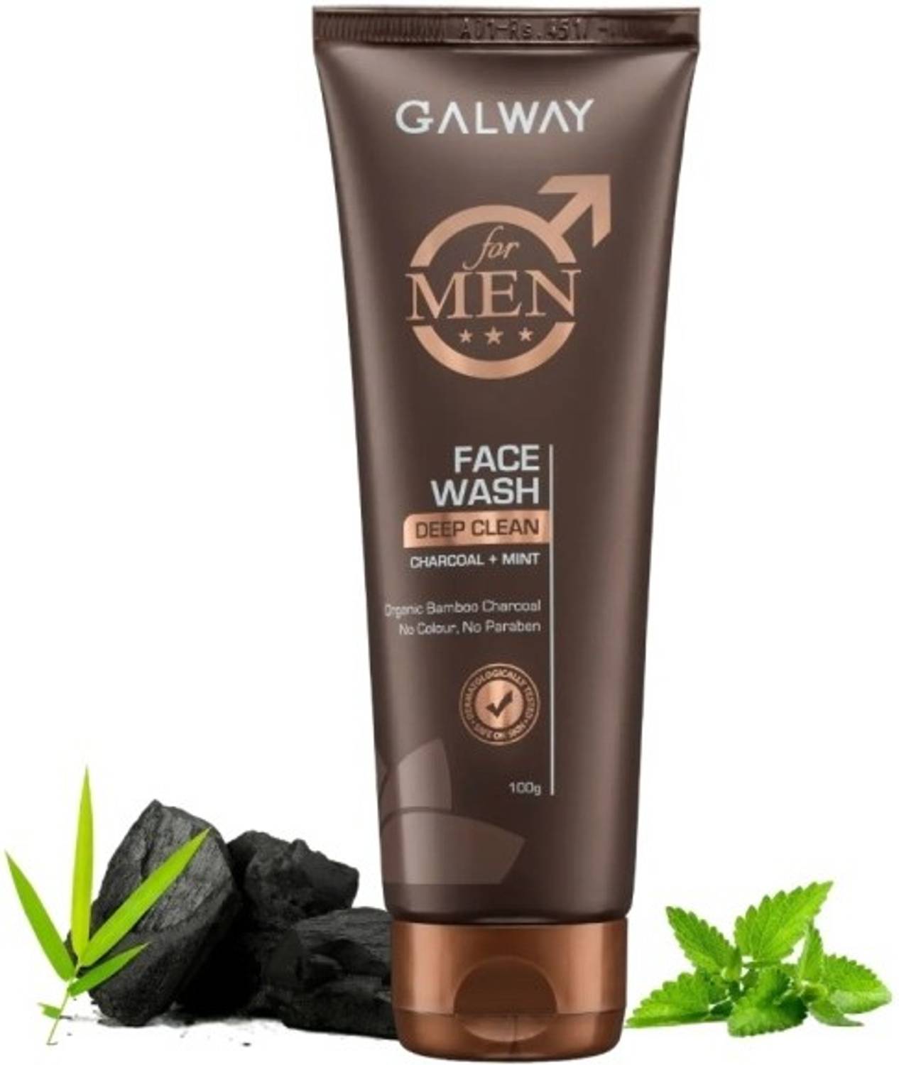 galway Men Deep Clean Face Wash 100g - Image 3