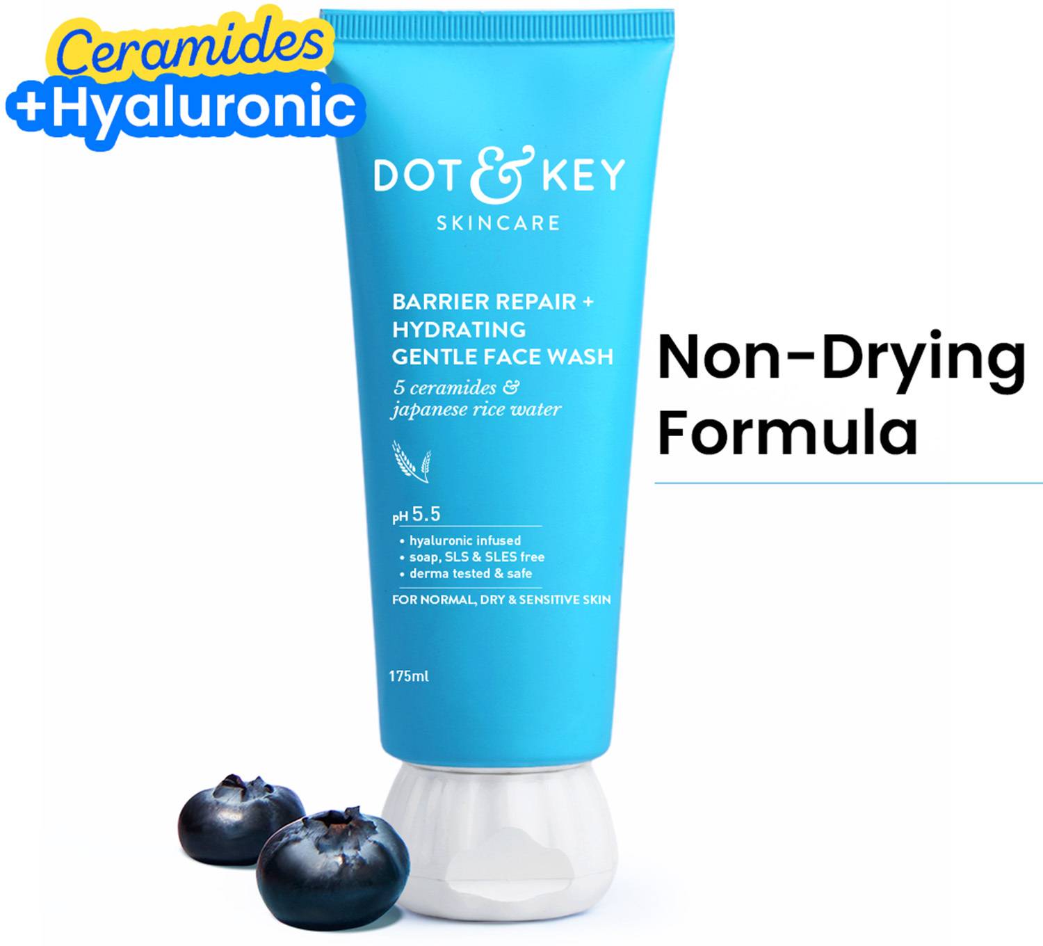 Dot & Key Barrier Repair + Hydrating Gentle With Probiotic Cere