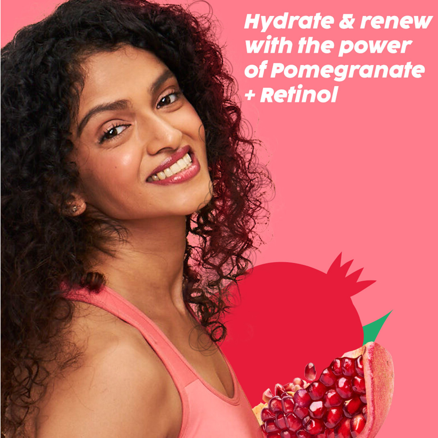 Image of The Plant Fix Plix Pomegranate Youth Renewal | Youthful Glow | Hydration | Retinol GS 50 Face Wash