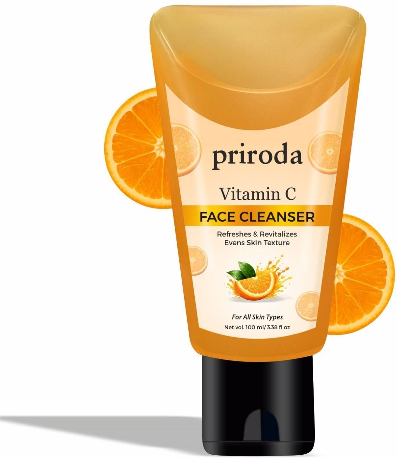 Priroda Vitamin C Brightening Face Cleanser 100ml Face Wash (100