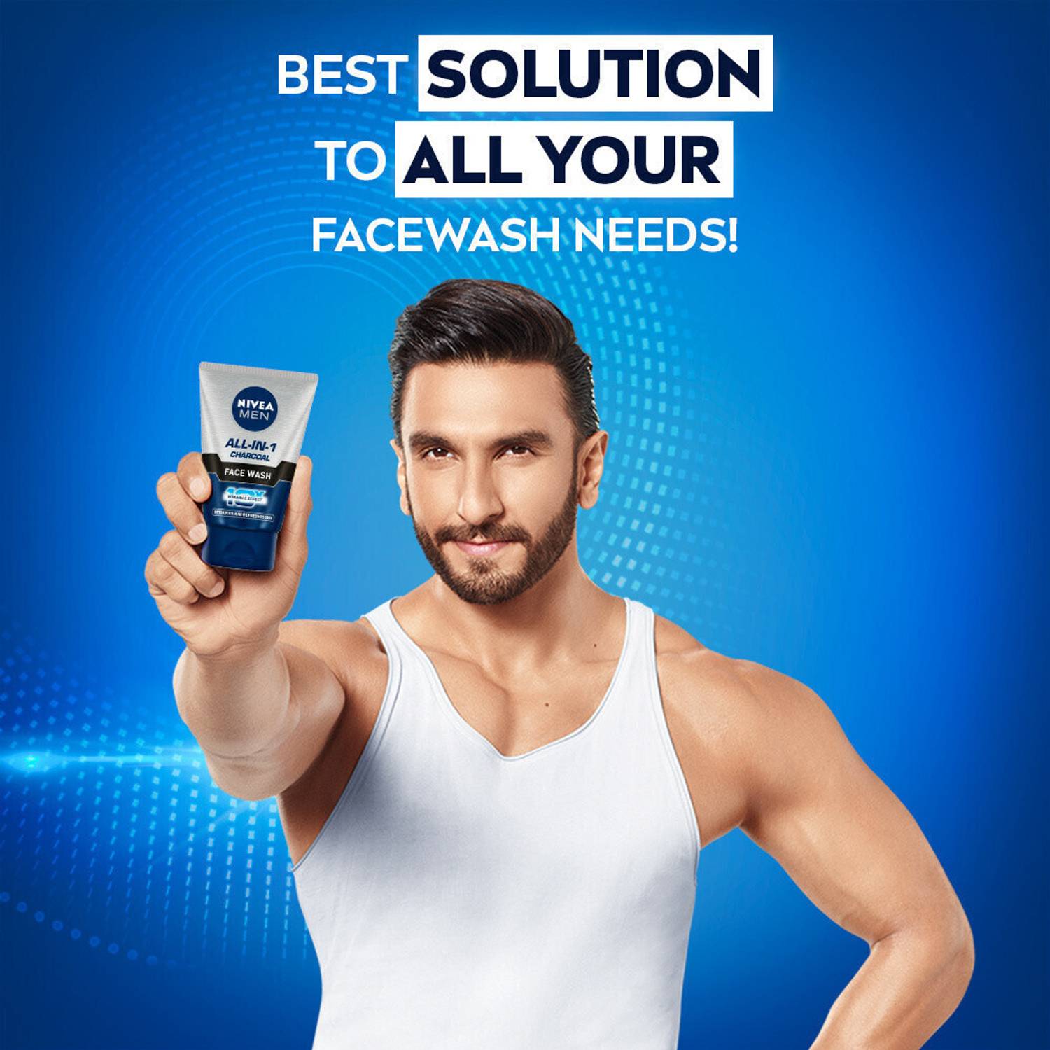 Nivea Men All In One Charcoal Face Wash - Image 3