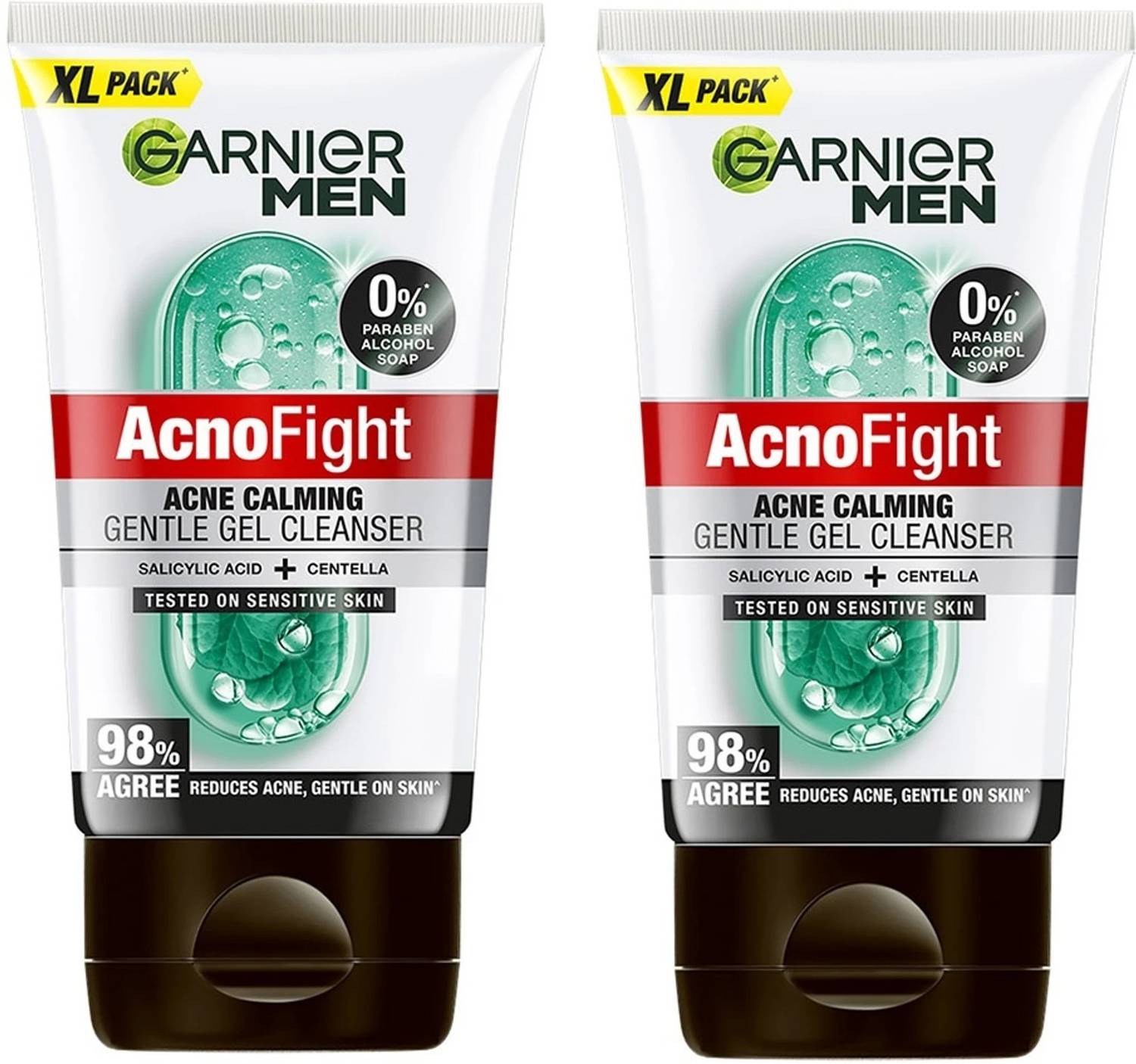 Garnier Men Acno Fight Gentle Cleanser Face Wash 300g - Image 1