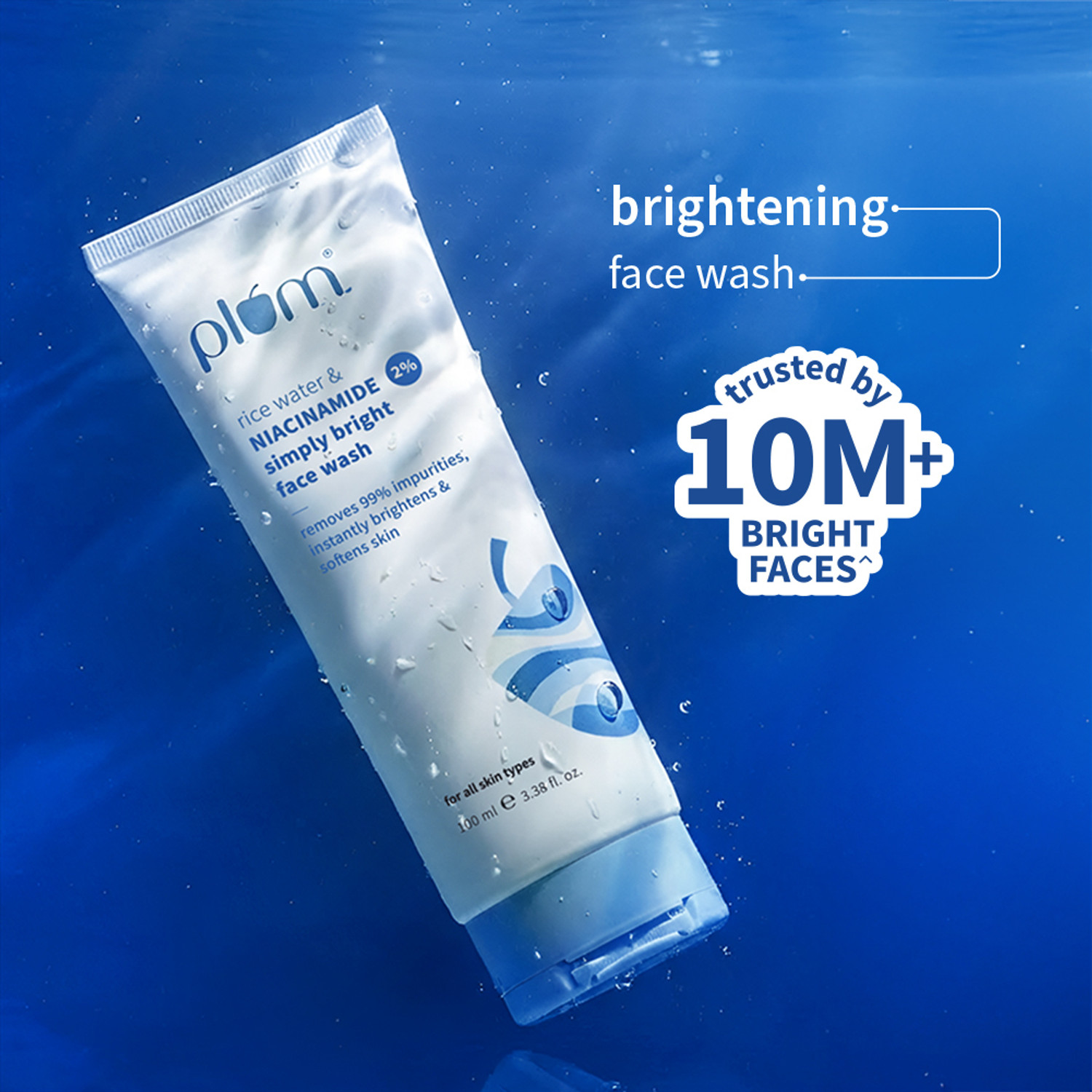 Image of Plum Niacinamide complete Routine (Face Wash 100 ml + Toner 150 ml + Sunscreen 50 gm + Moisturizer 50 gm + Serum 15 ml)