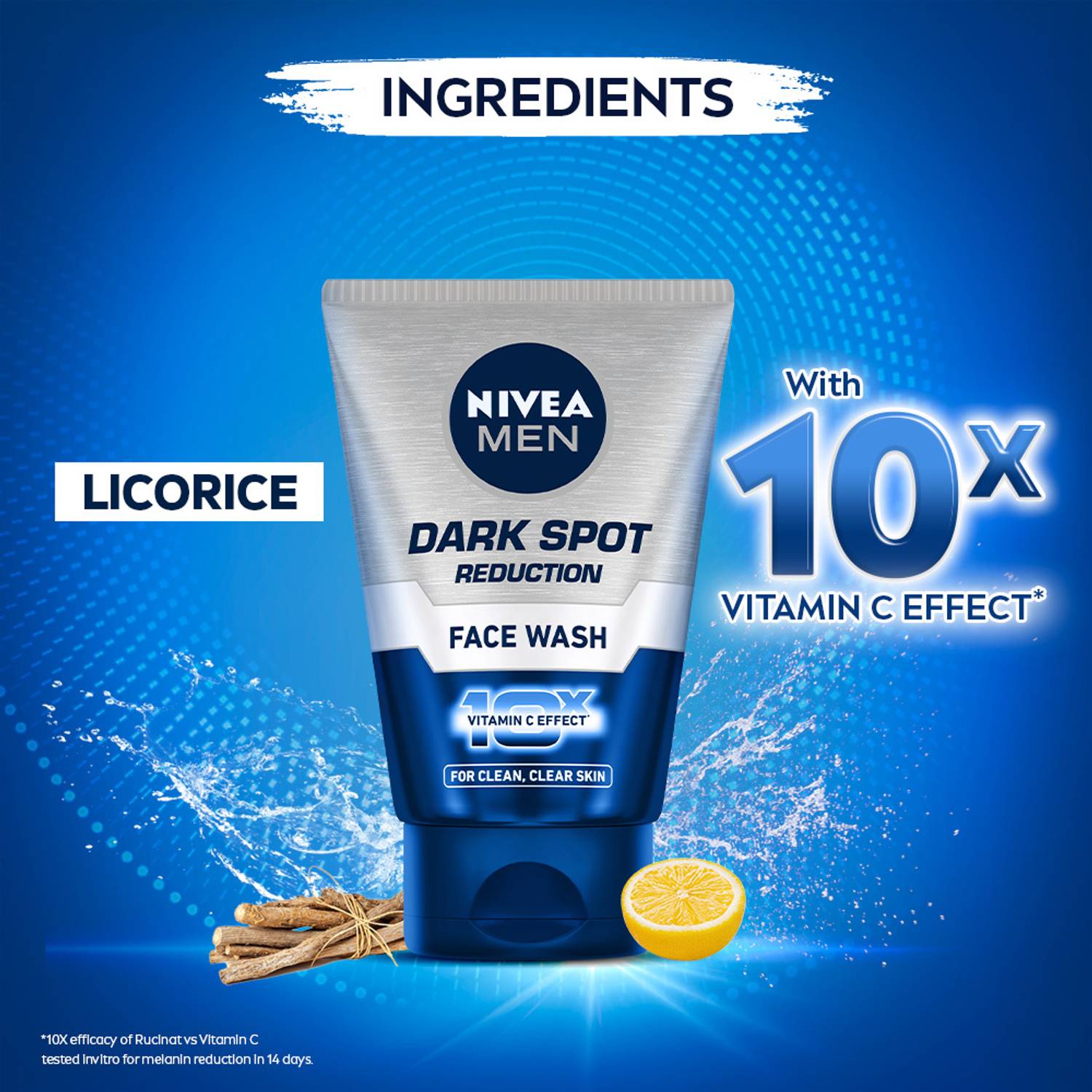 Nivea Men Dark Spot Reduction Gluta & AHA Cleanser - Image 4