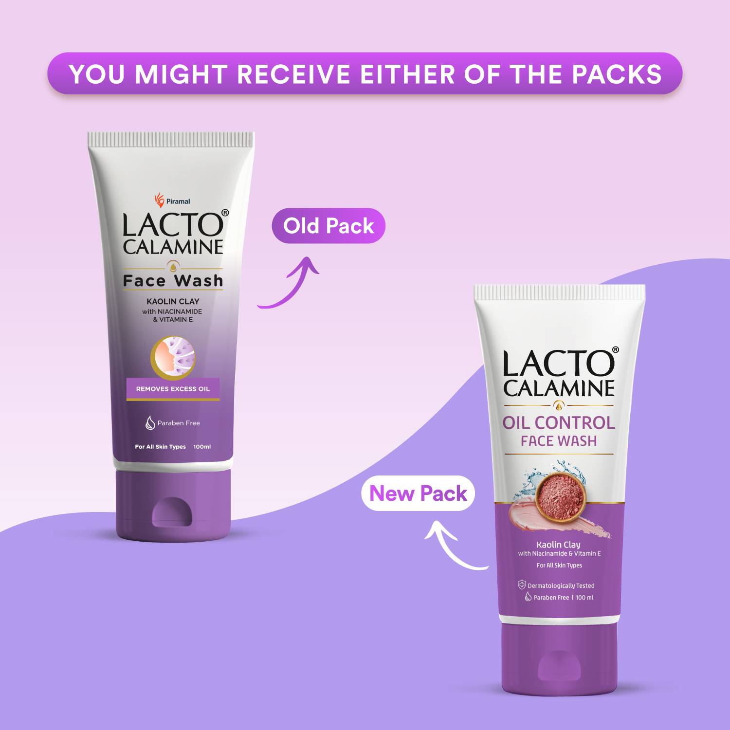 Lacto Calamine with Kaolin Clay Face Wash for Oily Skin (Pack of 2) - Image 2