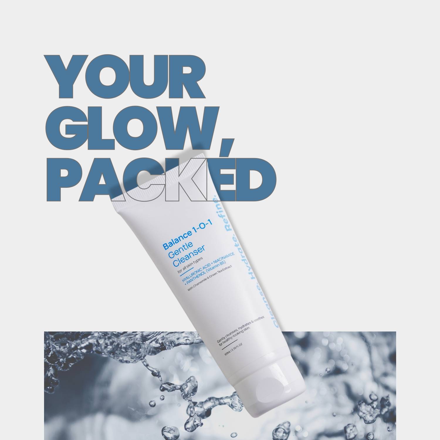 SAYY Balance 1-O-1 Gentle Hydrating Face Cleanser - Image 4