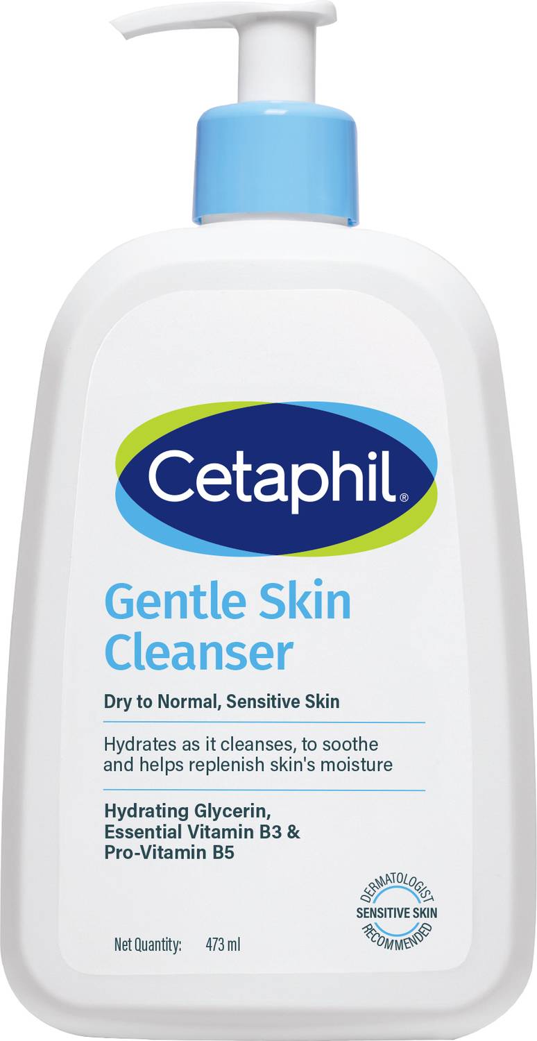 Cetaphil Daily Gentle Skin Cleanser Face Wash (473 ml)