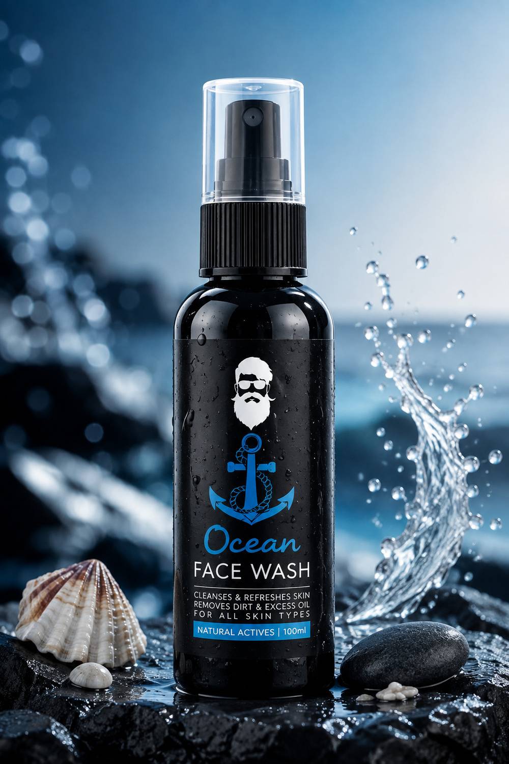 HSNAYIR cean for Men 100 ml Face Wash - Image 1