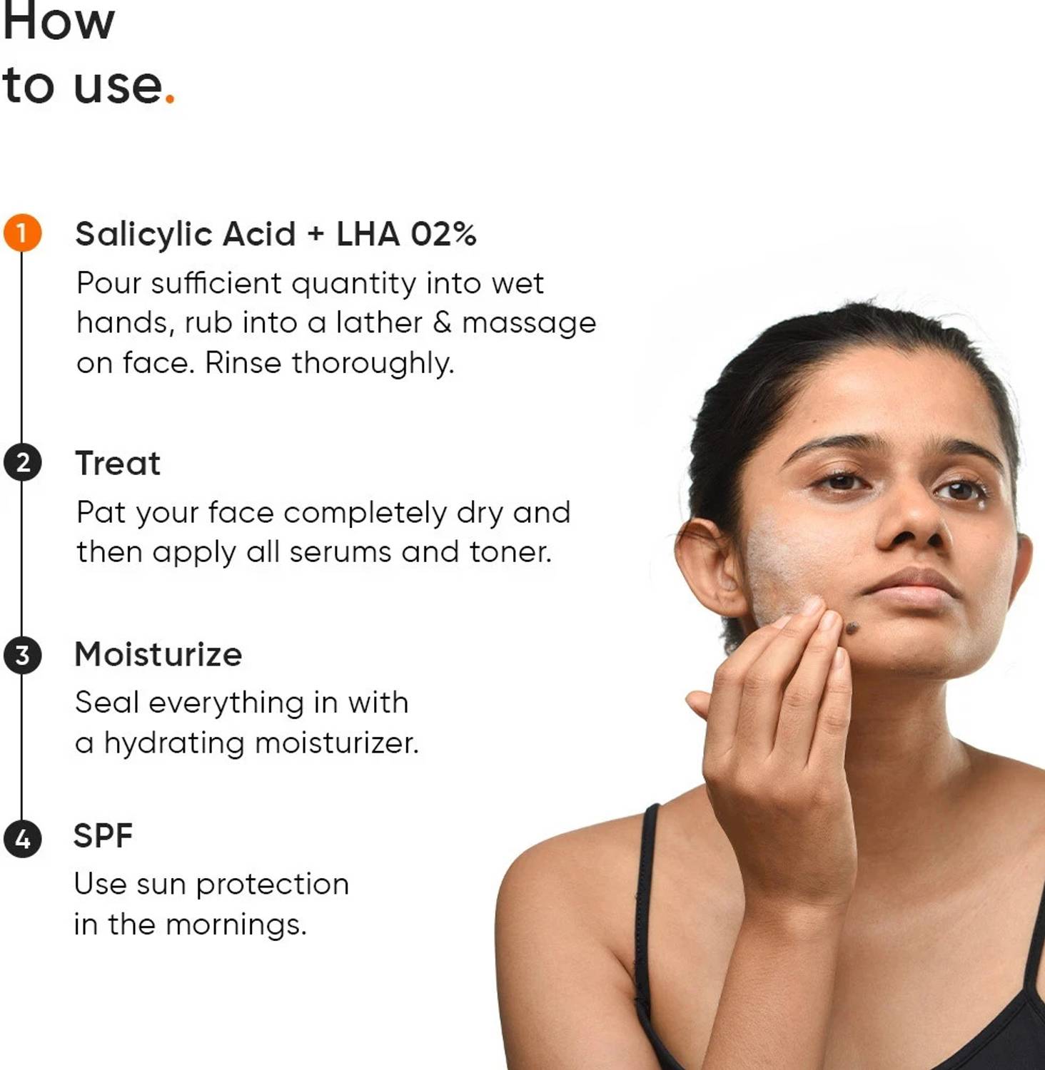 Minimalist 2% Salicylic Acid Face Wash 100ml - Image 5