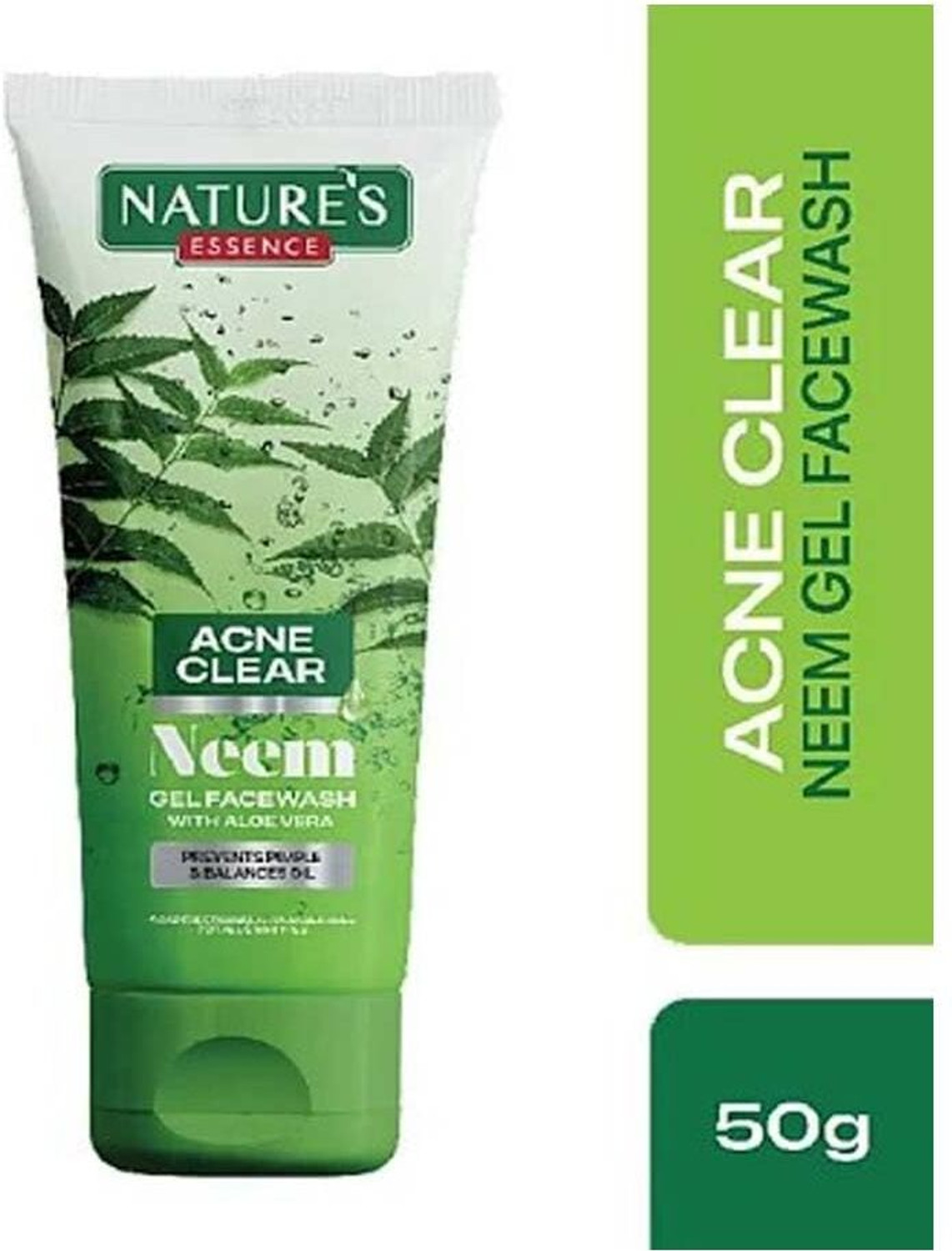 Image of Nature's Essence BRIGHT GLOW VITAMIN C FACEWASH+PAPAYA FACEWASH+NEEM FACE WASH Face Wash