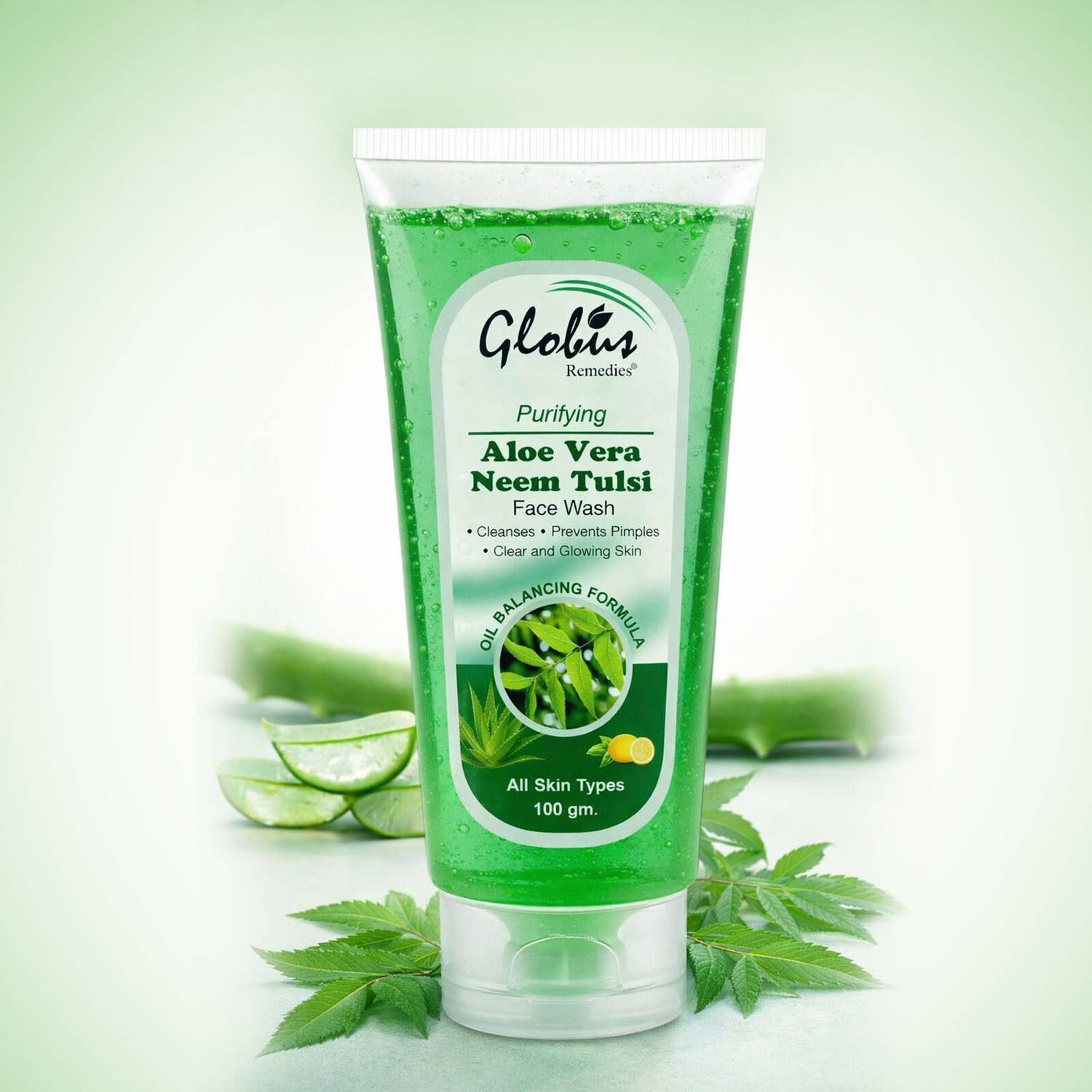 Globus ALOE VERA & NEEM TULSI Face Wash