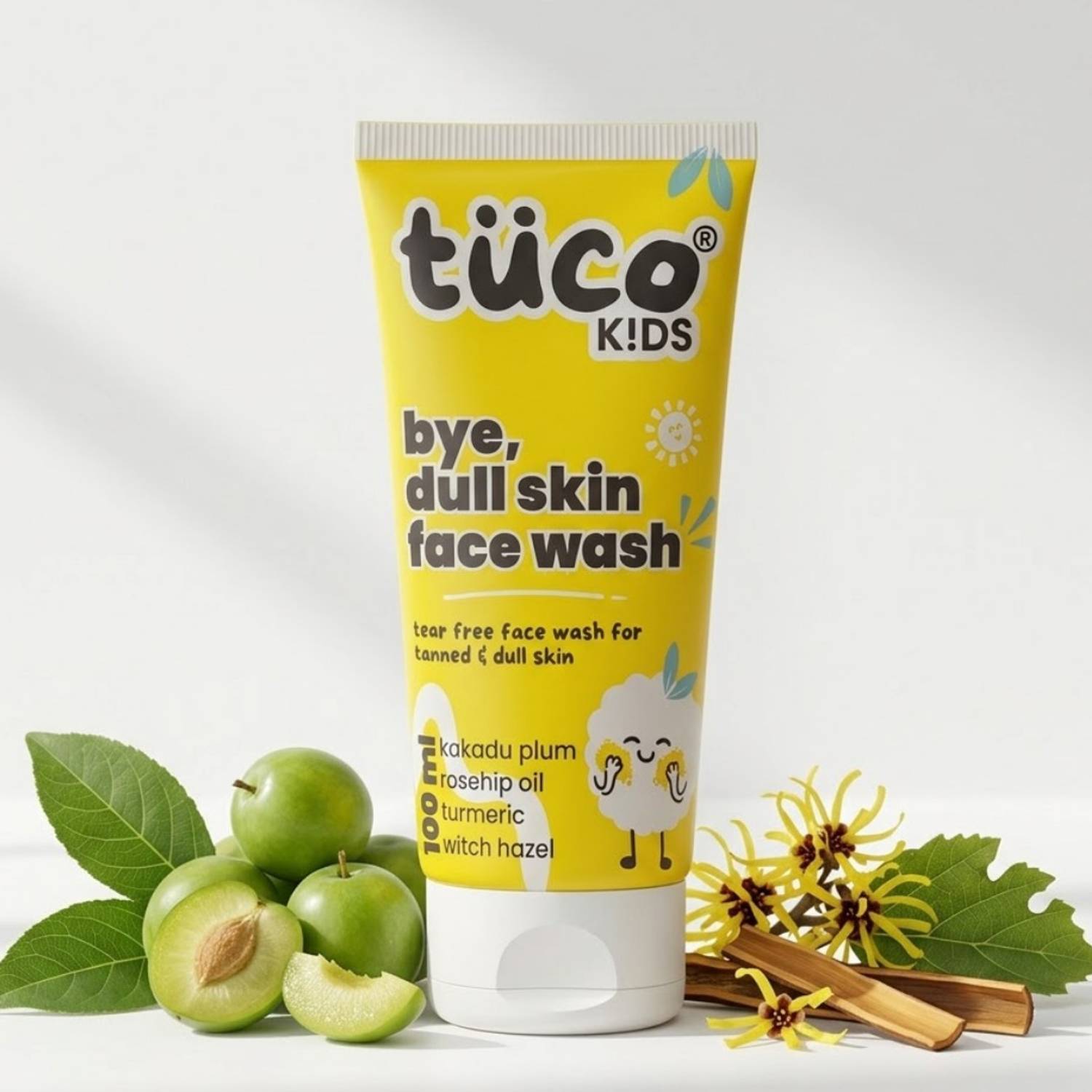 TuCo Kids Dull Skin Facewash with Kakadu Plum for clear, bright s