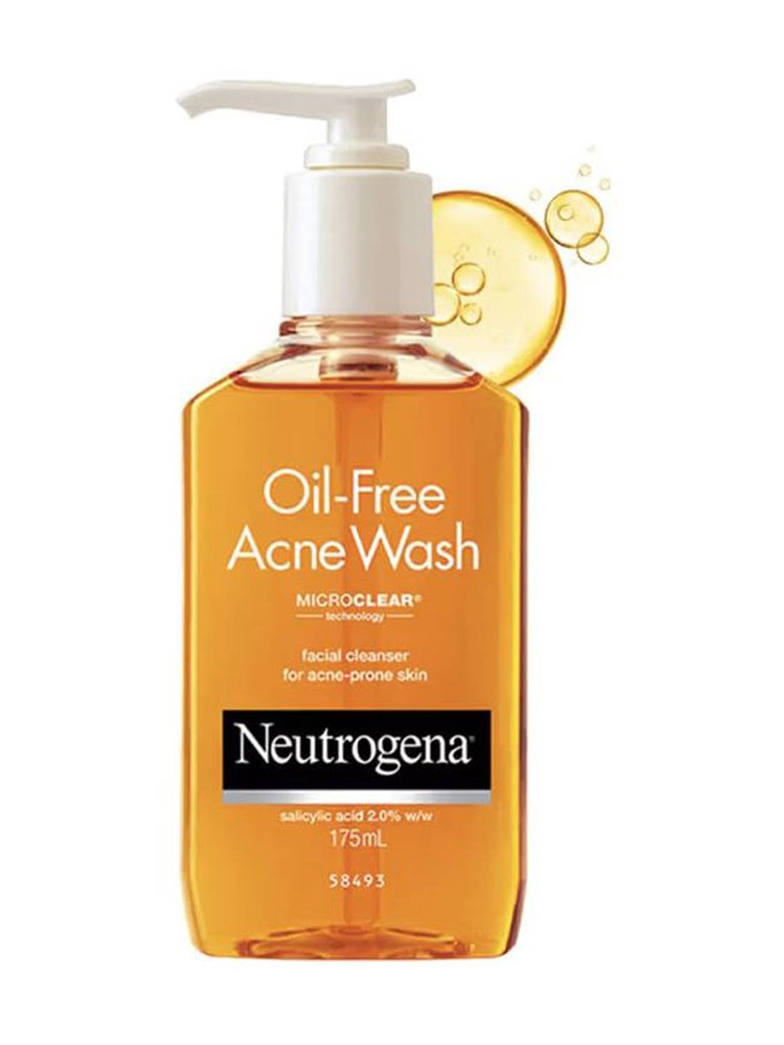 NEUTROGENA Oil-free Acne Wash Facial Cleanser Face Wash