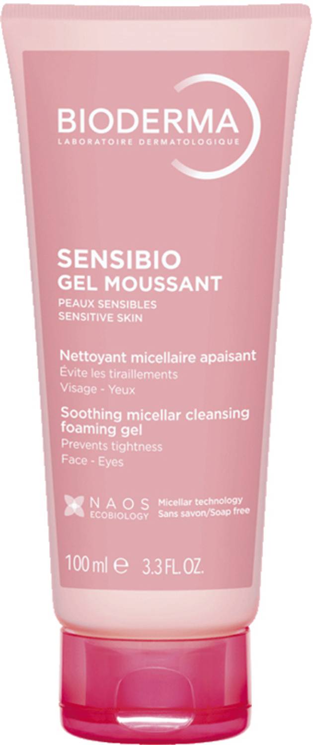 BIODERMA Sensibio Soothing Micellar Cleansing Foaming Gel For Sensitive Skin Face Wash